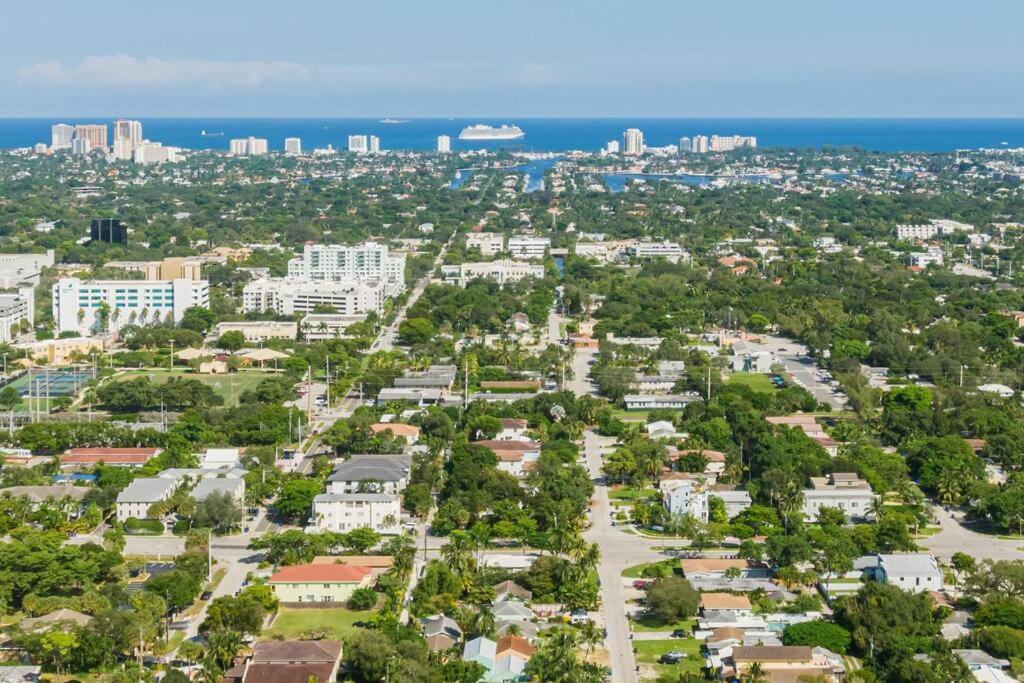 Las Olas Villa With Heated Salt Water Pool Fort Lauderdale Eksteriør bilde