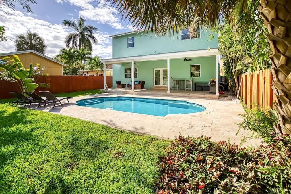 Las Olas Villa With Heated Salt Water Pool Fort Lauderdale Eksteriør bilde